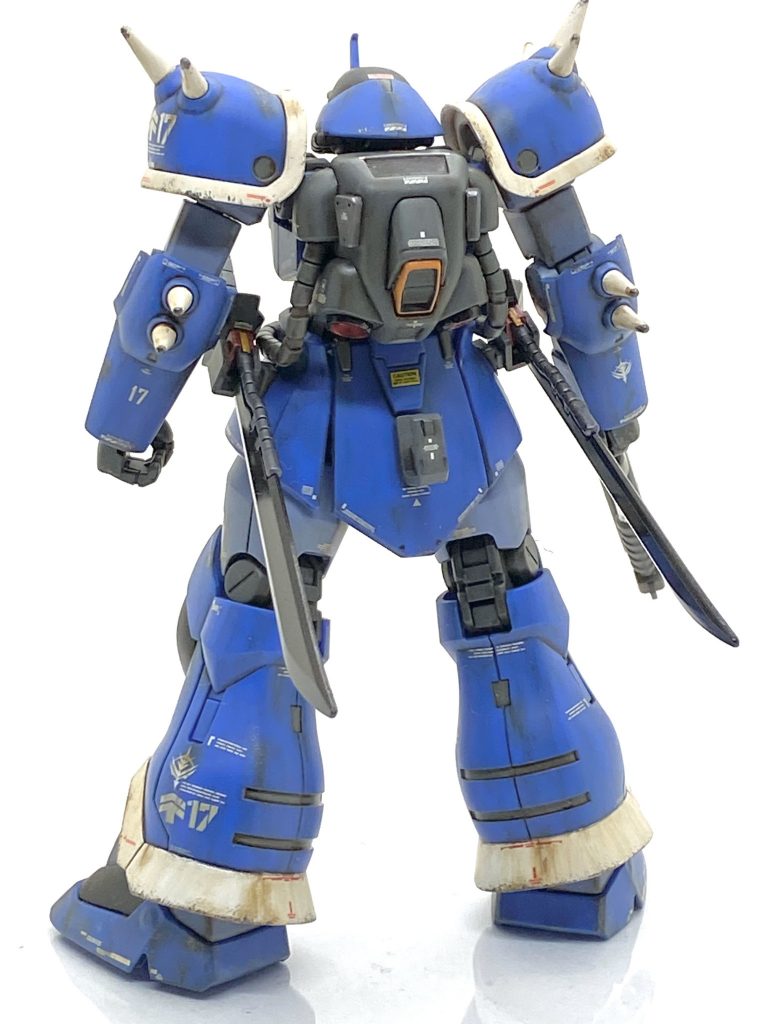 塗装箇所とカラーレシピ全ての白色部→(クレオス)クールホワイトダクト枠のオレンジ→(クレオス)キアライエロー+ハーマンレッドバルカン部、ダクト等→(クレオス)ニュートラルグレーバーニア、ヒート・サーベル→(クレオス)黒鉄色バーニア内部、ヒート・サーベル柄→(クレオス)GXメタルレッド