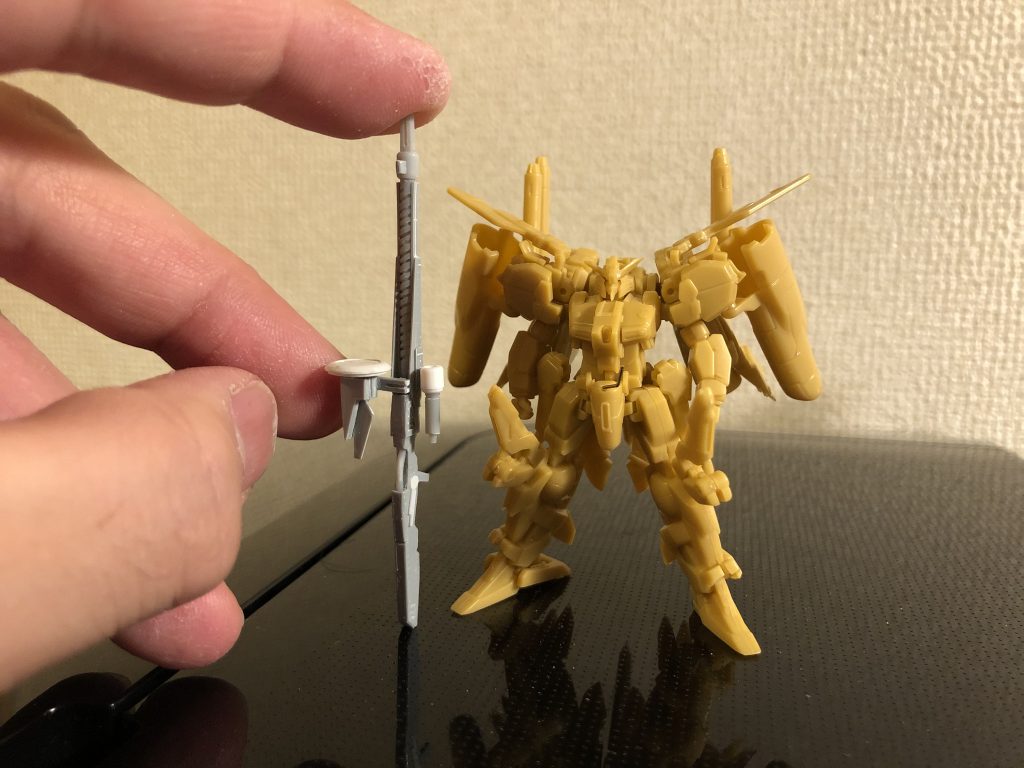 まるで爪楊枝のようなスマートガンのスクラッチ。詳しくはこちらの動画を。https://youtu.be/e_80Bpn1QBA