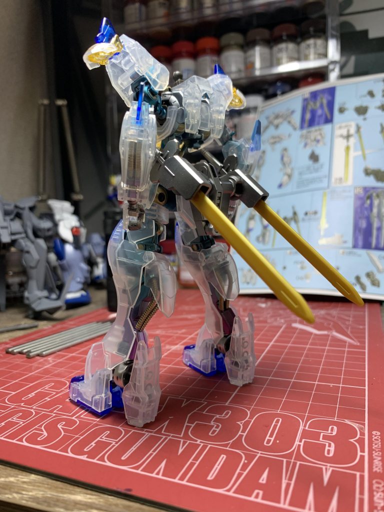 この後部分塗装とスミ入れクリアでトップコートして完成です。