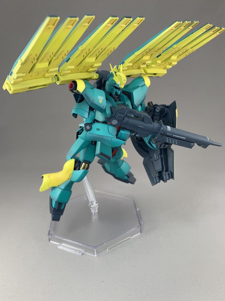 ν-ジオン (ギュネイ用νガンダム)–8枚目/制作者:monmo