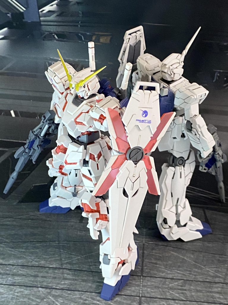 もう一枚。あっユニコーンモードのバズーカ仕上げてない…