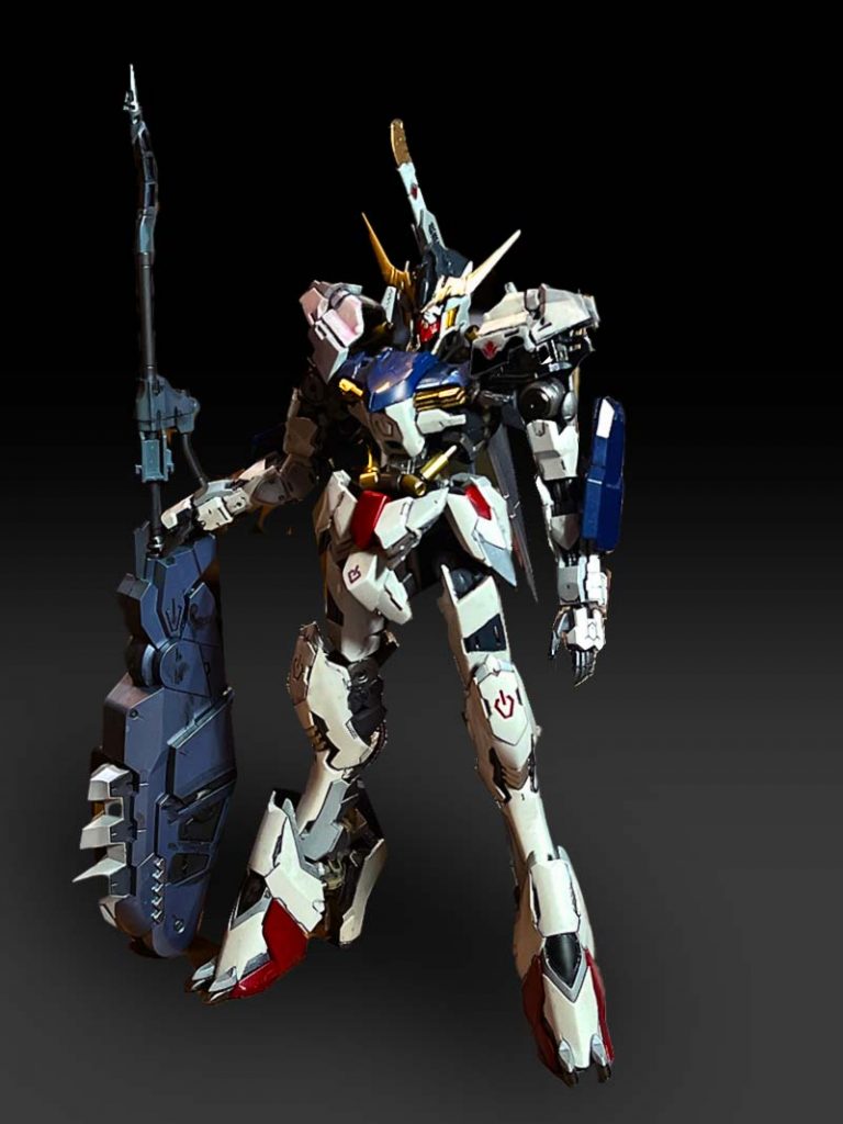 シンプル is BEST・・・かな?スラっとしたバルバトス・シルエットも良いと思いますが、どうでしょう???