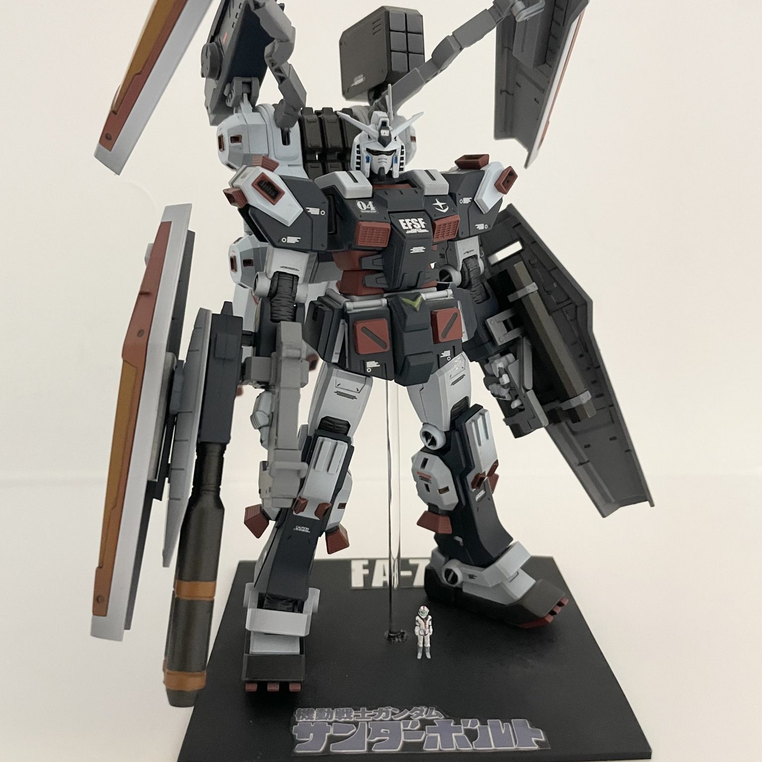 HGUC フルアーマーガンダム7号機 ビームライフル ジャンク - ロボット