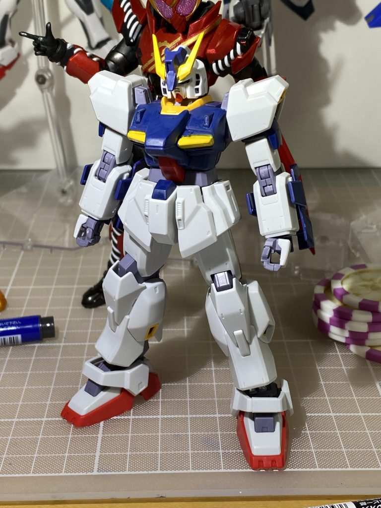 本体はビルドガンダムMK-Ⅱの変更部分以外は特に改修した箇所は無し