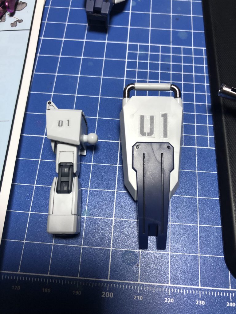 ステッカーはちょっとだけ加工して自分小隊風にwSDCSも同様にしてあります。