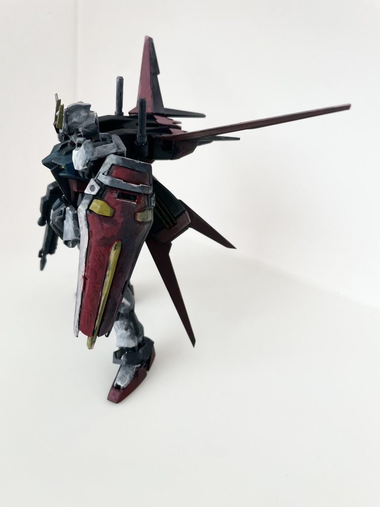 HGCE エールストライク アクリルガッシュ全塗装–3枚目/制作者：NbHaruto