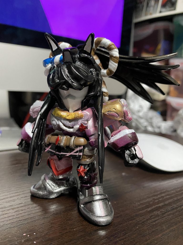 塗装。マスキング地獄でした。w