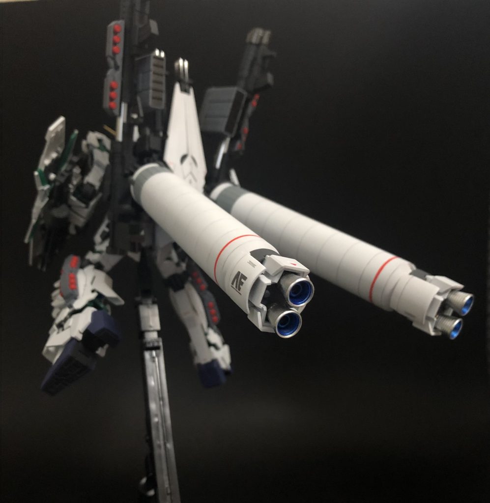 結構力を入れて作った、プロペラントタンク、、、たまりませんな🤤。