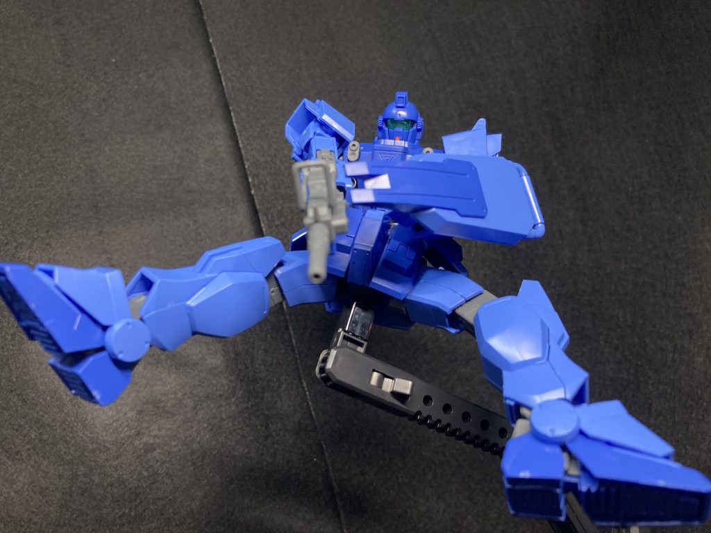 100mmマシンガンブルーディスティニー1号機と言えばこのイメージです！