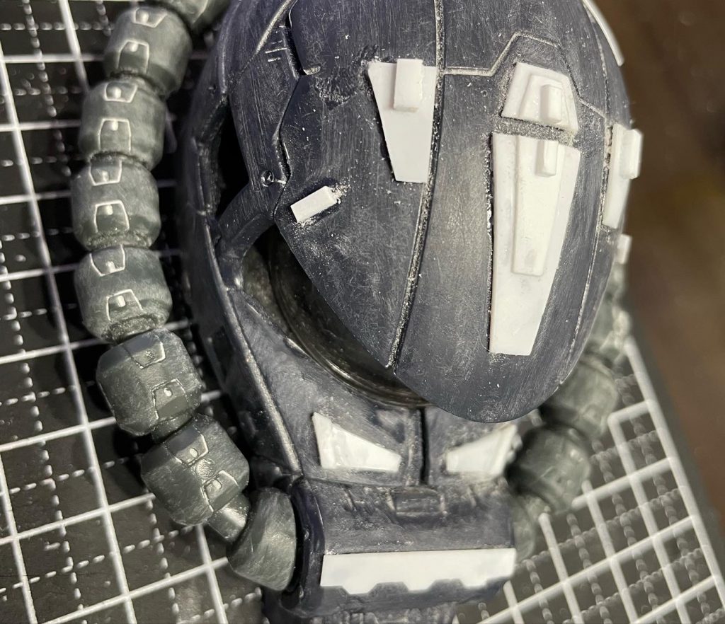 表面処理をしプラ板を追加させました。