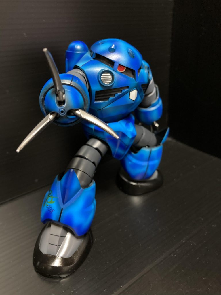 ズゴックっぽい今回のズゴックは甥っ子に光る水中MSを作って！って注文を受けやってみました^_^