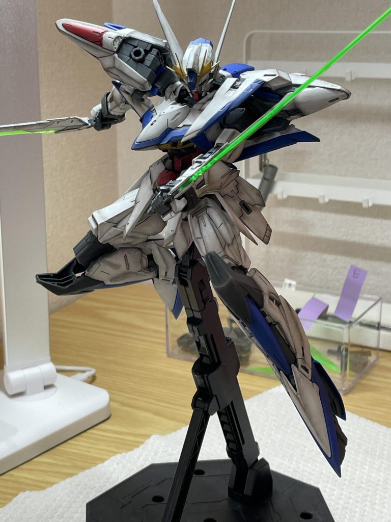 エクリプスガンダム　無塗装–3枚目/制作者：赤木@I2t7Him0neM5E32