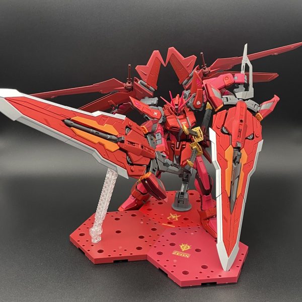 MG シャア専用ストライクロゼ ver.CHAR（ハイパーソードストライカー装備）