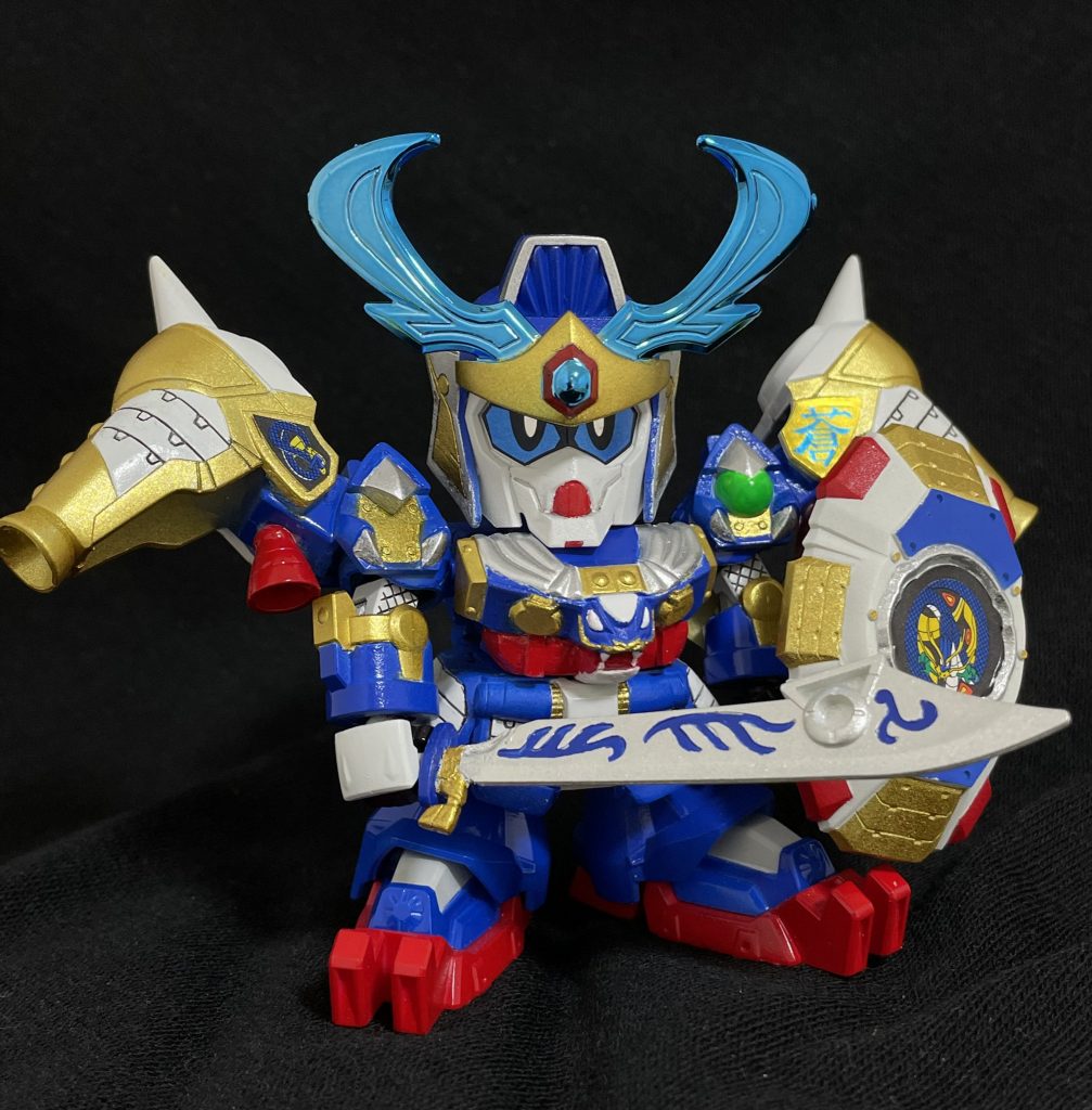 前作と違って青龍はドッシリしたイメージだったので、それ通りにややイカつくできたかな。