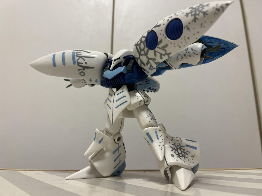 HGUCキュベレイ(雪歩機)–2枚目/制作者：Mk-J