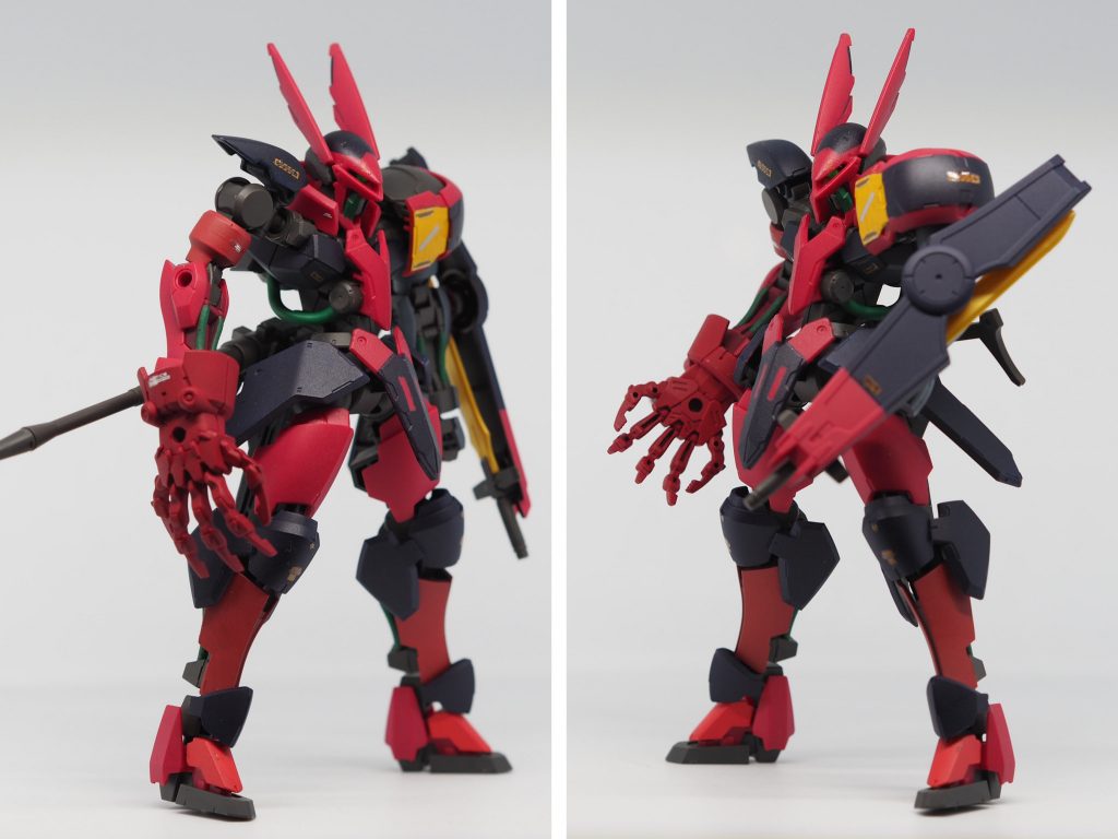 フル装備装備はヴァルキュリアブレード、ヴァルキュリアライフル、ヴァルキュリアシールド、そしてヴァルキュリアクローになります。