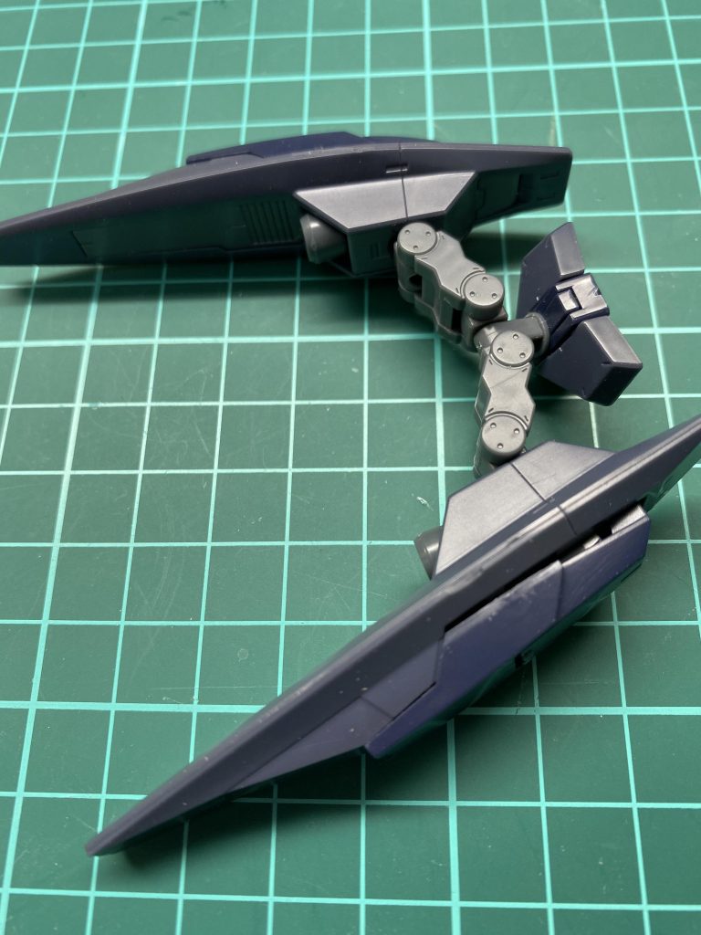 戦術機といえばジャンプユニット！サイフォスのブースターをMSGジョイントパーツにつけれるように加工してしています。