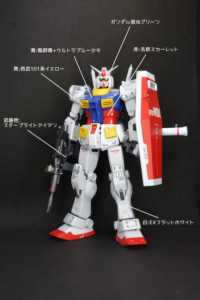 鉄道色メインで選色しました。 青について当初、コンテナブルーを考えてましたが、空色過ぎたので変更しました。デカールはver3.0を適当に併用。