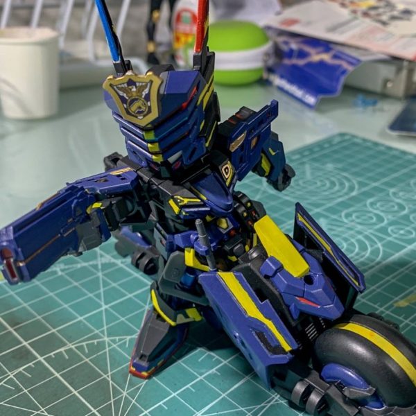 ヴェルデバスターガンダム（ティターンズカラー）