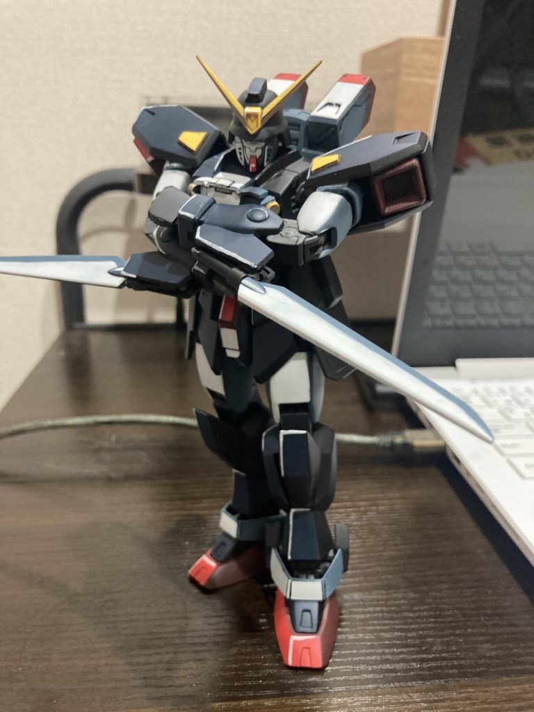 ガンダムシュピーゲル　イラスト風模型–5枚目/制作者：ニコボル