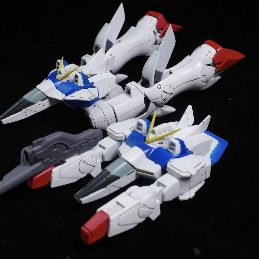 1/144Vガンダム変形飛行状態｜kawadora1123さんのガンプラ作品