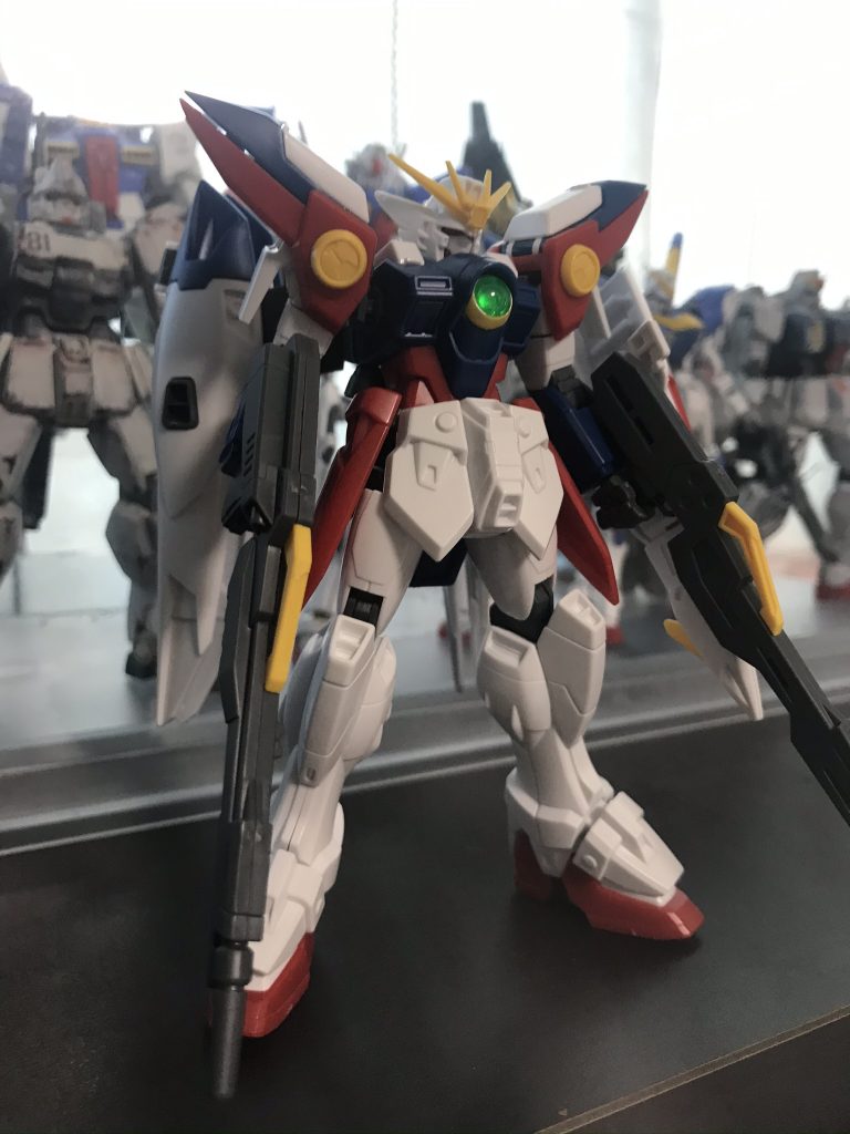 無塗装との比較、カラーが良いので大きく色は変えずに塗りました。