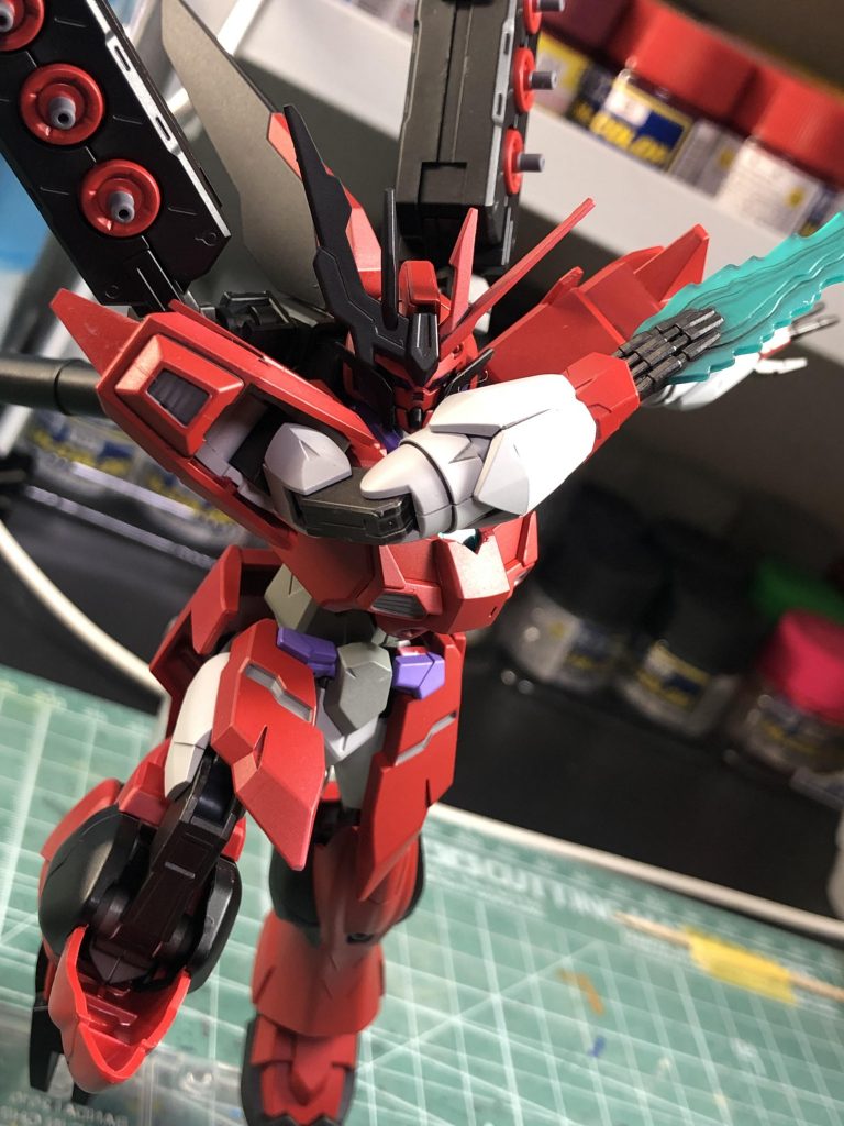 レッドフェイクνアルスコアガンダム–5枚目/制作者：多趣味の生き甲斐