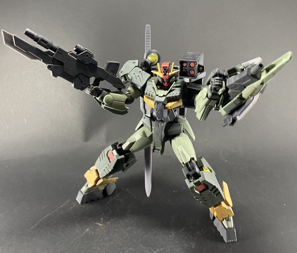 小さいながらも沢山の武装があり、カッコいいです😃