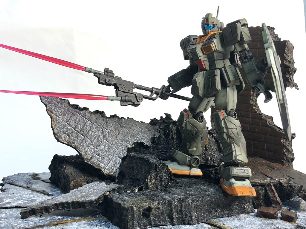 レッドチップ代わりにシャインレッドで墨入れしてます。