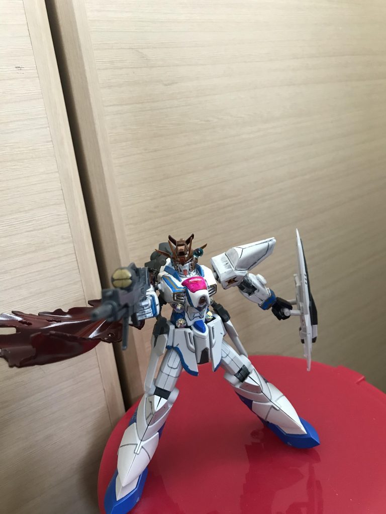 右肩と関節以外は特に改造無し普通のビームライフルですね、はい。