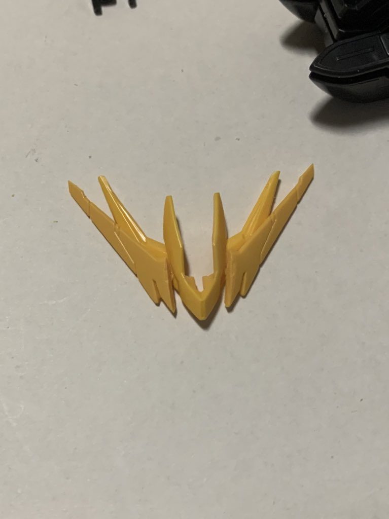 作業に集中しすぎて写真はないけど作業工程!塗装前のアンテナ接着剤でつけただけにしてはかっこいい(´。✪ω✪。 ` )