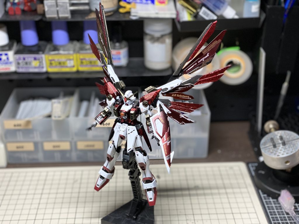 完成後の卓上写真