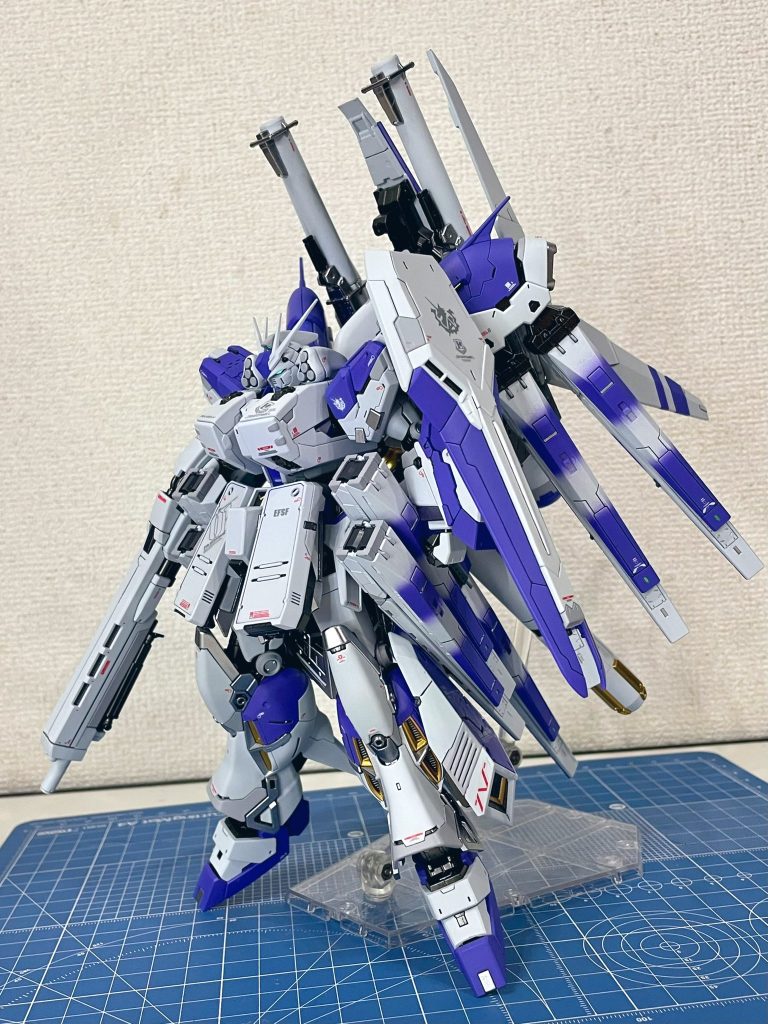 MG ニューガンダムバージョンka HWS ダブルフィンファンネル仕様新品未組立 HWS拡張セット&ダブル・フィン・ファンネル拡張セットを組み込み