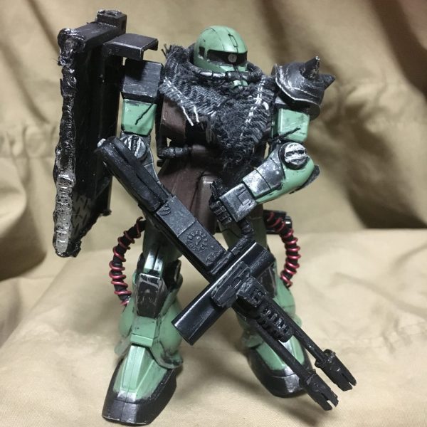 初ガンプラ-ザクⅡ-陸戦仕様