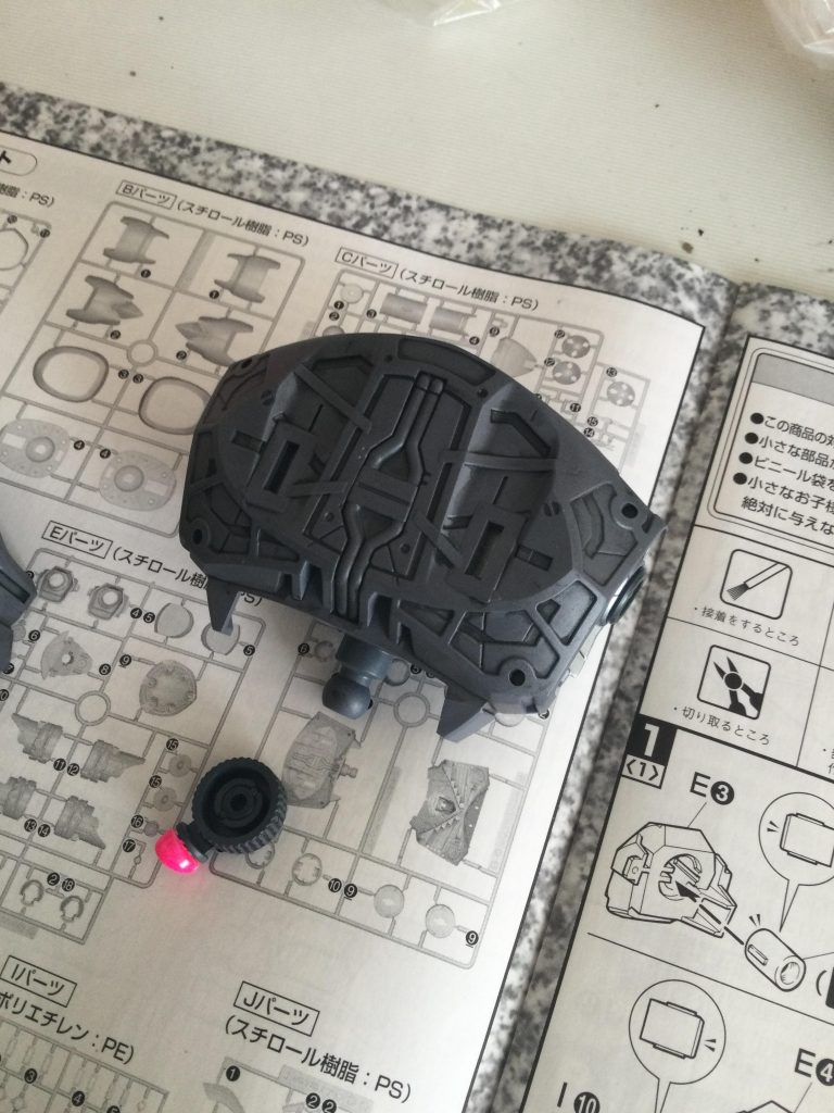 モノアイも蛍光ピンクに、しました‼︎最後迄、ご覧頂きありがとうございました😊‼︎