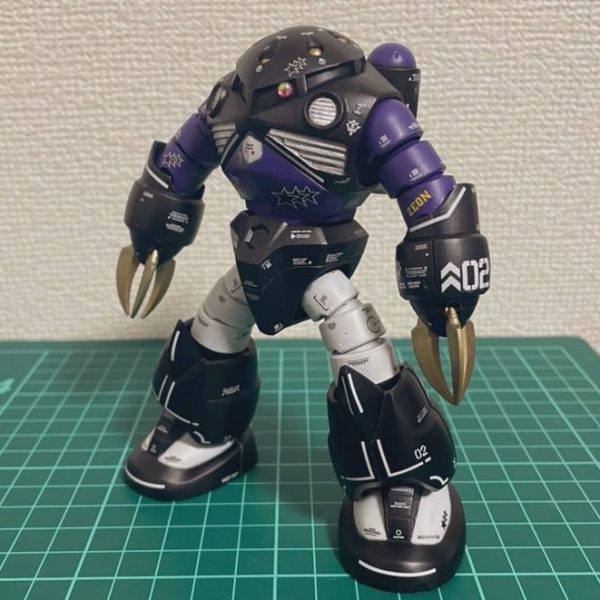 MGズゴック 1/100 【黒い三連星専用カラー】オリジナル制作　(全塗装) MG1/100 黒い三連星専用ズゴック 全塗装制作してみました