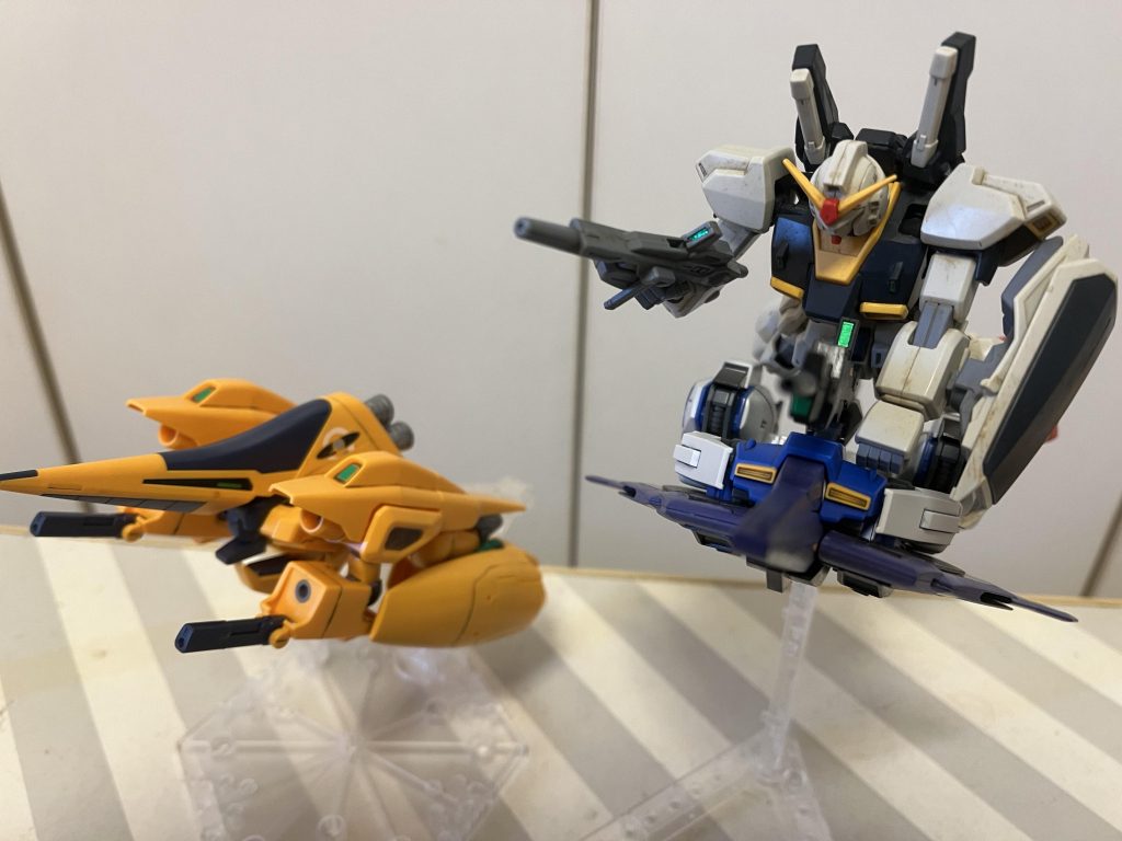 現在、すぐに撮影に駆り出せるエゥーゴ機はコレだけなのです、、