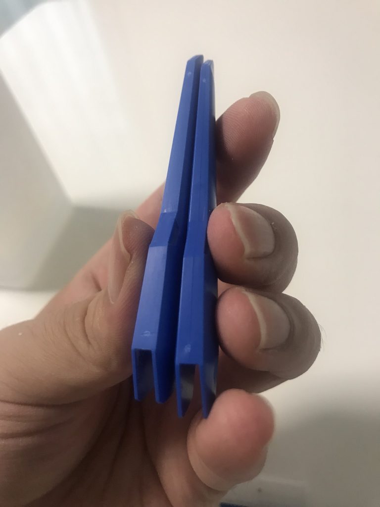 所々角は立ててシャープにしています。