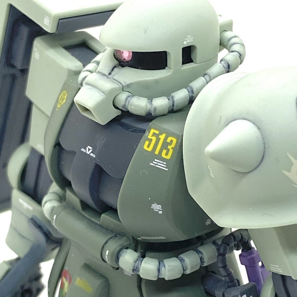 HGUC No.40 MS-06 量産型ザク｜ウサ男さんのガンプラ作品｜GUNSTA 