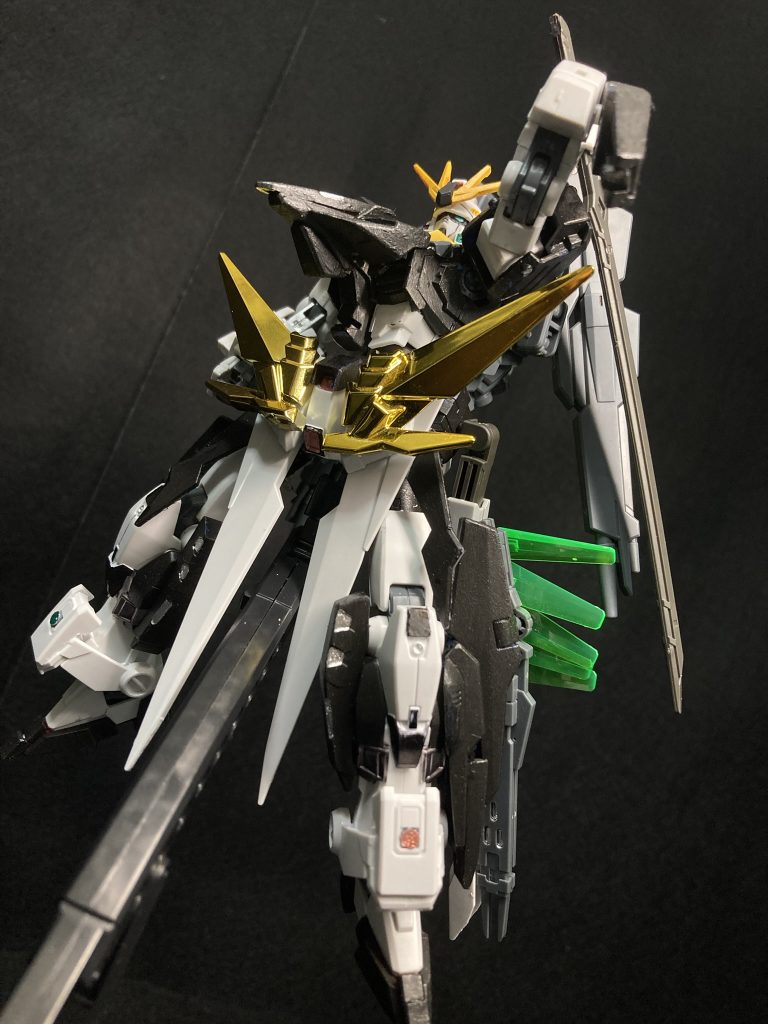 もうおわかりの方もいると思いますがウーアオーガンダムの2号機です！完全に設計をそのまま使って作りましたw