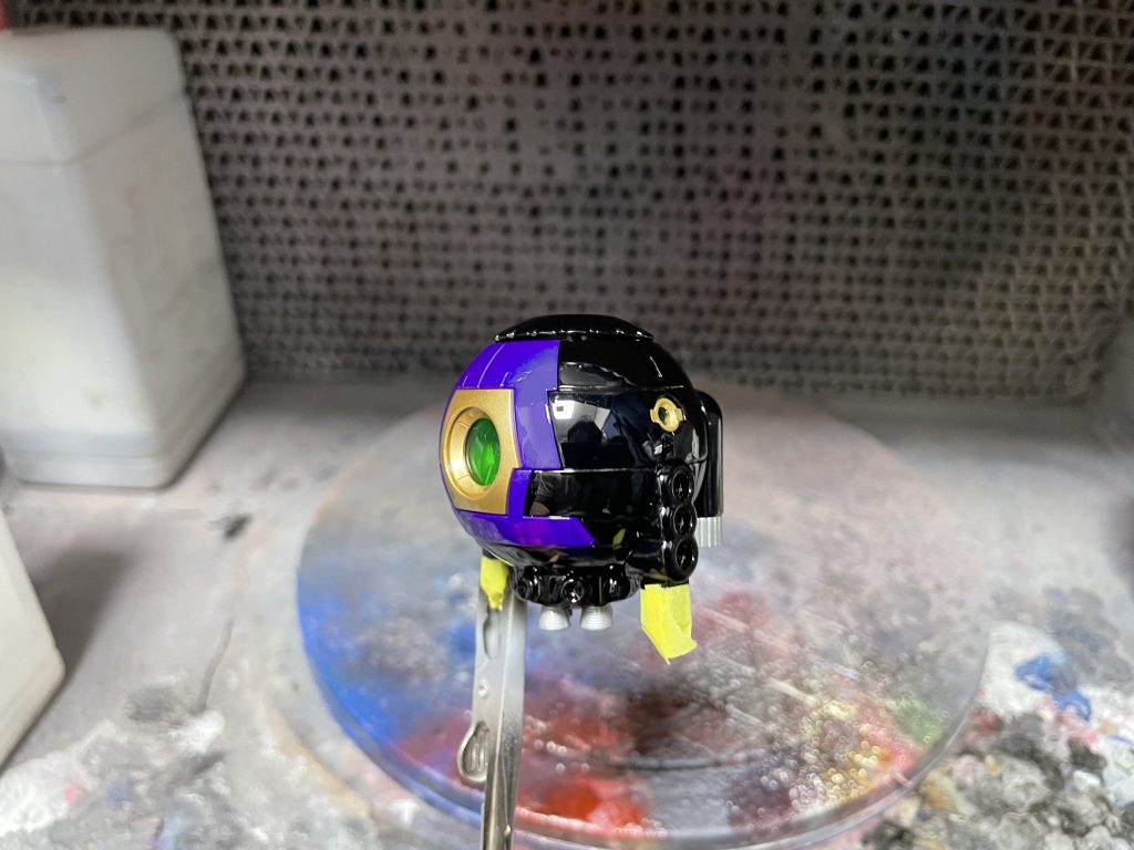 吹きっぱなしでも充分キレイでしたが一応磨いて仕上げました。撮影時はリングライトくらいしか映り込まないですけど。