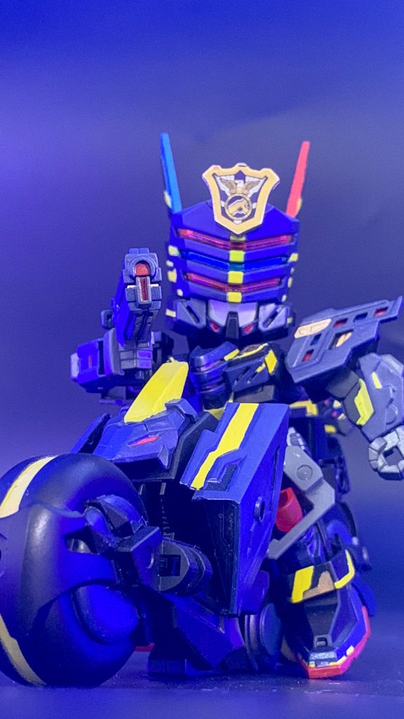 ヴェルデバスターガンダム（ティターンズカラー）–5枚目/制作者：すえさん