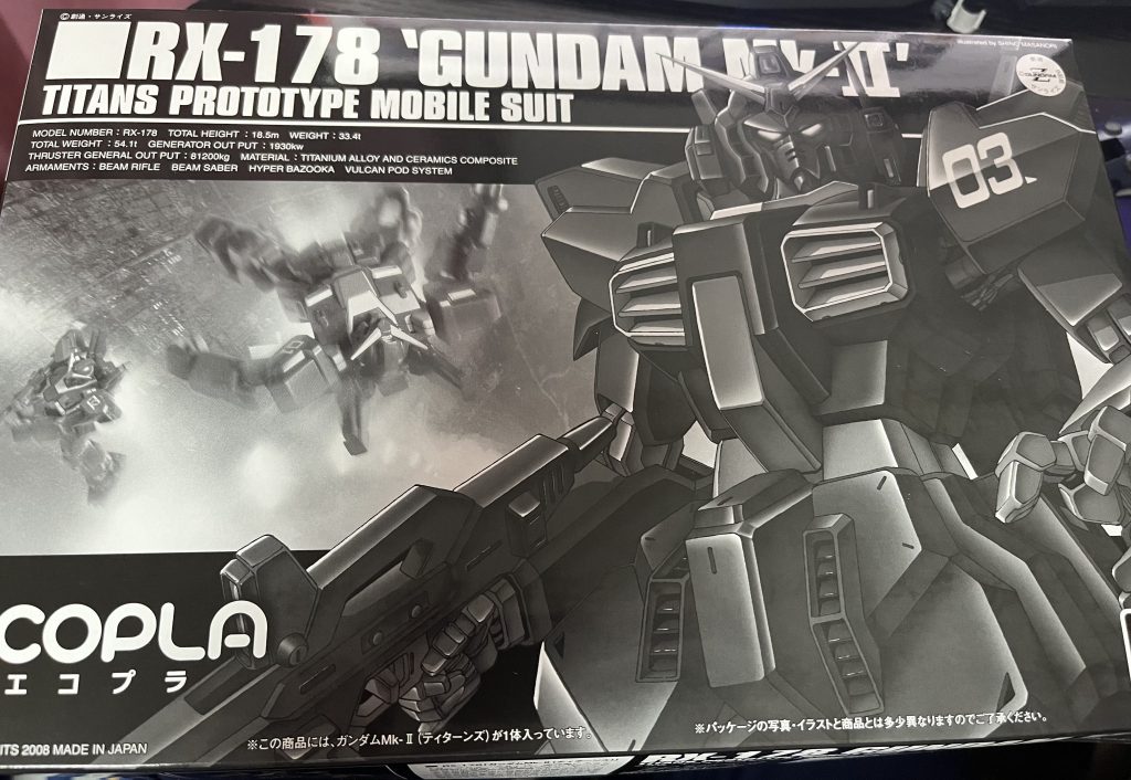 写真も少ないですがこの辺で…このMk-ⅡをベースにオリジナルFA Mk-Ⅱなんか作って見たいと思ったんでチャレンジしたいです！ガンスタに投稿してないだけで製作途中やら塗装待ちのキットが溜まってるのでそちらも片付けつつ…