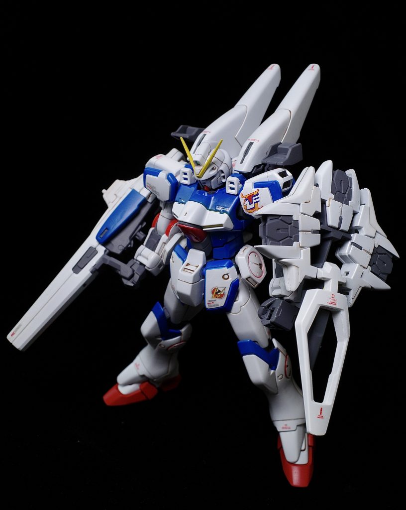 背中の武装を手持ちに展開その2。