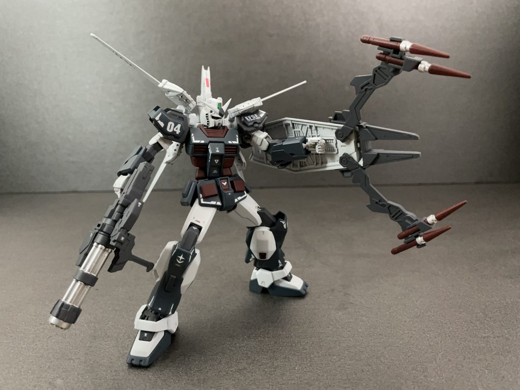 エントリーグレードG-4ガンダム–4枚目/制作者：がっしり工房