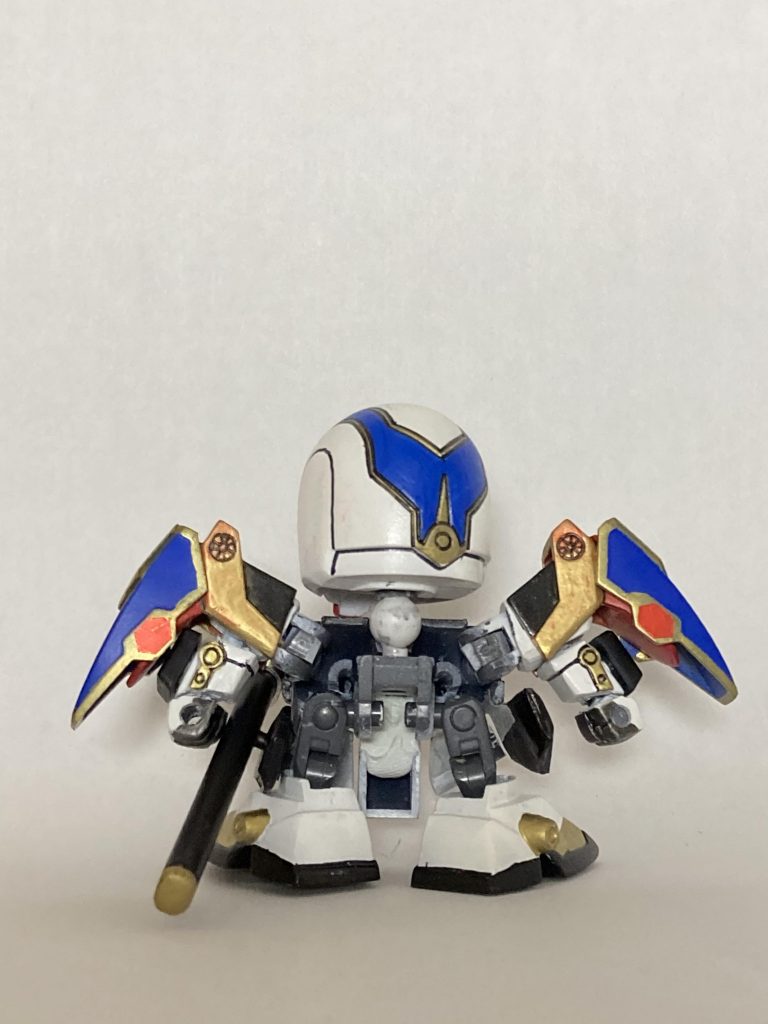 内部構造はご覧のとおりです。コトブキヤの関節を使用しています。現在入手困難で新たな方法を模索中です。