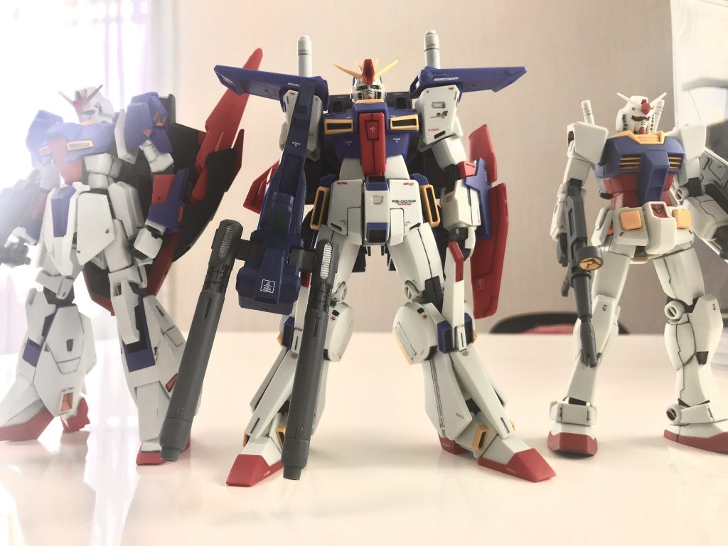 ボリューム感が良いです。プロポーションがかなり好みで好きなキットなので、手に入れば今度は全塗装で組みたいです。