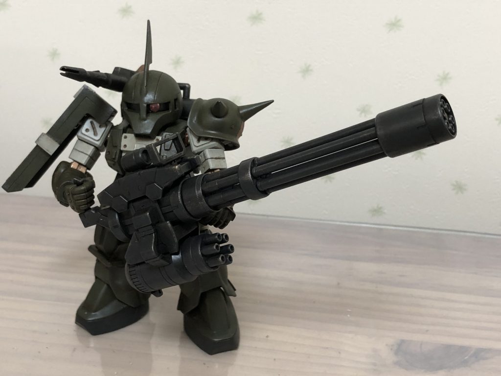 重武装もOKです。