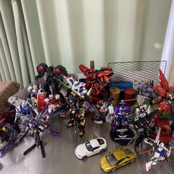 我が棚。残像残しに。