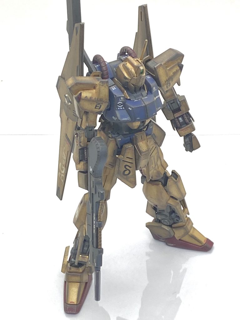 百式も汚すと重厚感溢れる仕上がりになります。